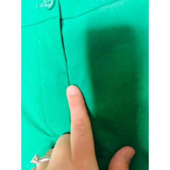 J. LINDEBERG Eleonora Green Branded Mid-Rise Elastic Waist Golf Pants Size 26 - Picture 9 of 12